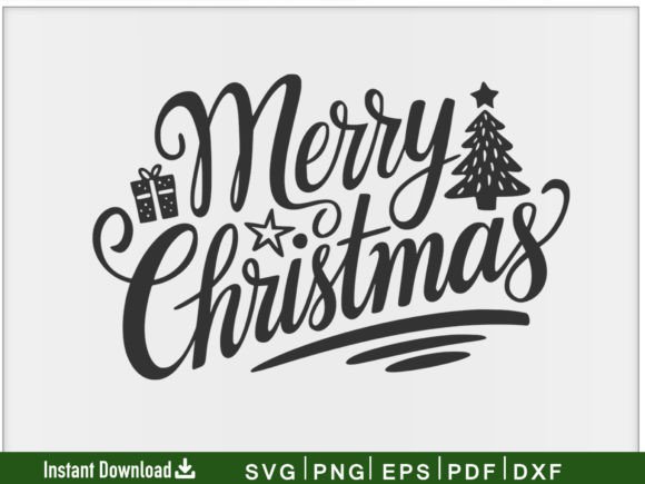 Download Merry Christmas SVG T-shirt Design - Premium Bundle