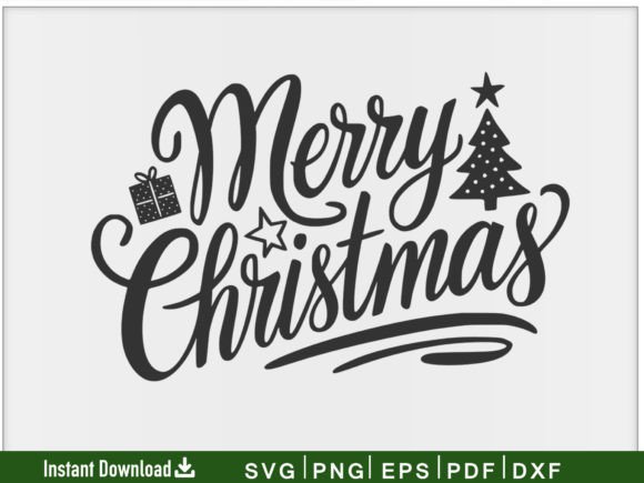 Download Merry Christmas SVG T-shirt Design - Premium Bundle